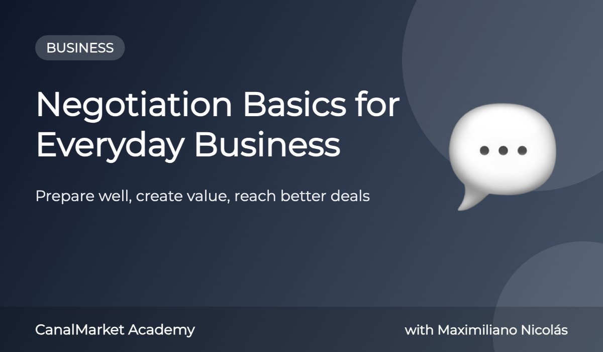 Negotiation Basics for Everyday Business
